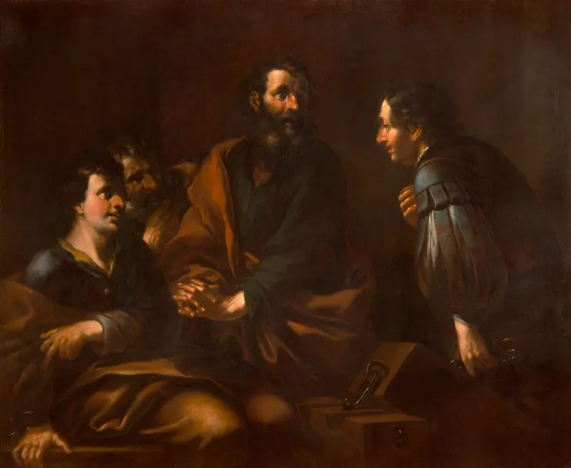 St Paul and Silas in Prison