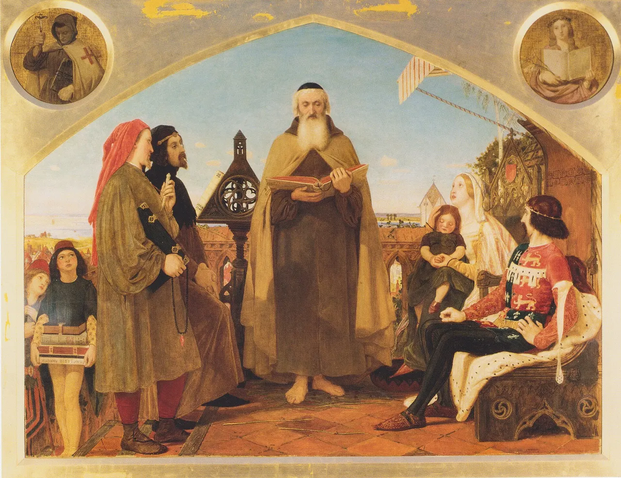 Wycliffe Reading His Translation of the Bible to John of Gaunt