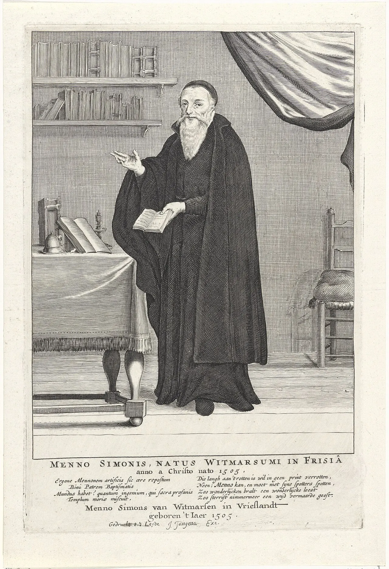 Portrait of Menno Simons