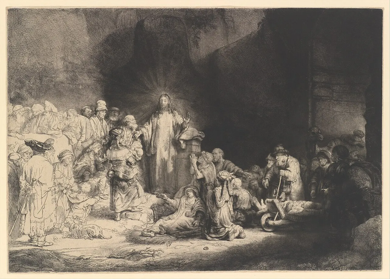 The Hundred Guilder Print (Christ Healing the Sick)