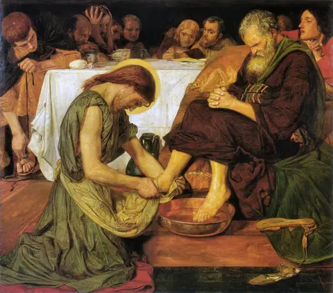 Jesus Washing Peter’s Feet