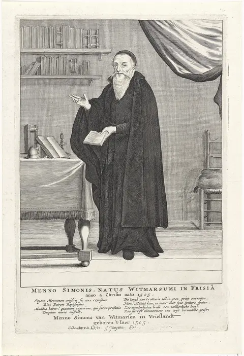 Portrait of Menno Simons