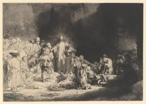 The Hundred Guilder Print (Christ Healing the Sick)
