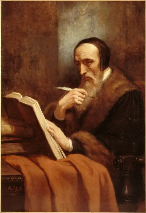 Portrait of John Calvin